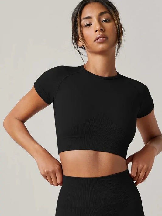 T-shirt Sport Sans Couture - Légèreté & Confort