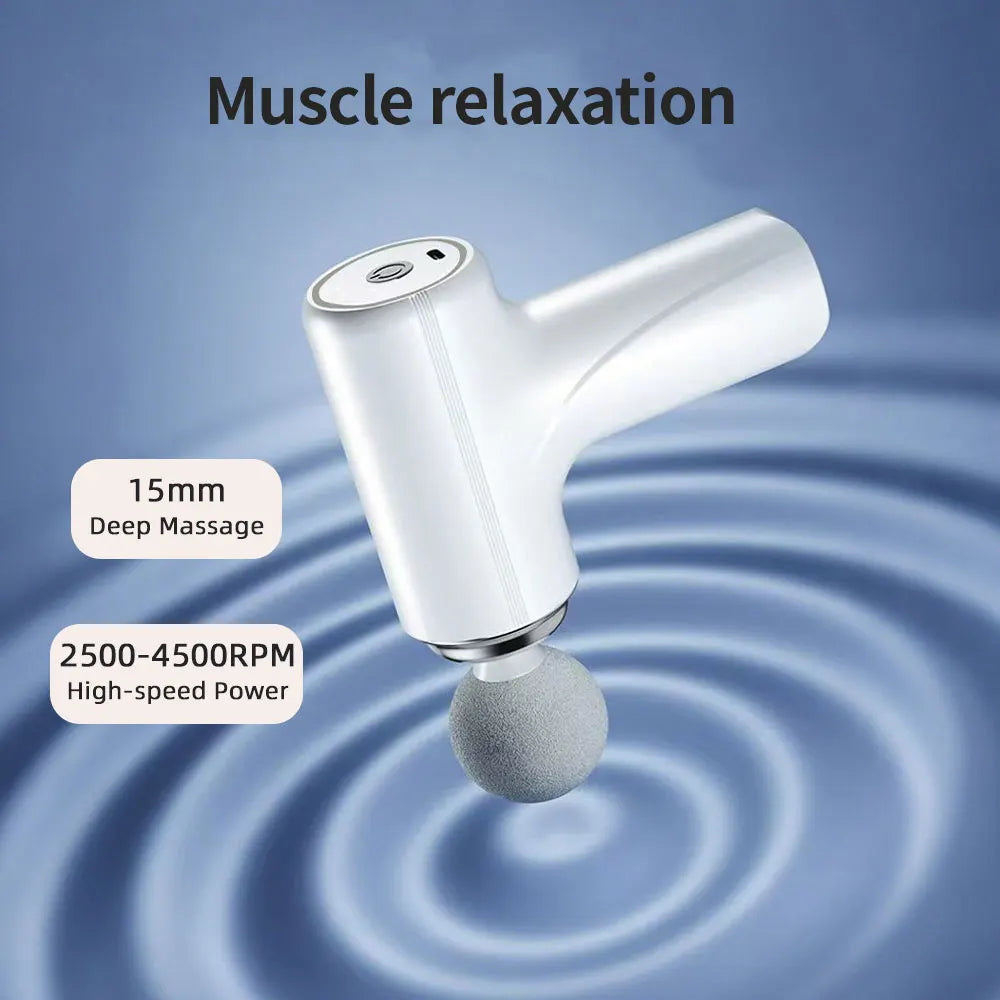 Mini Pistolet de Massage Voyage — Compact & Sans Fil