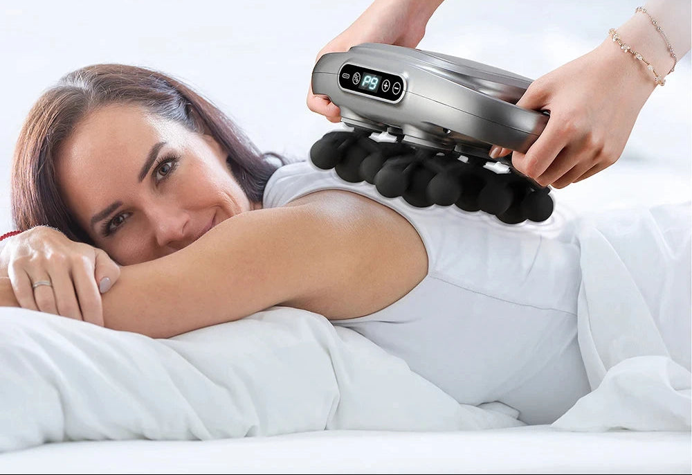 Pistolet de Massage 22 Têtes — Puissance Professionnelle 60kg