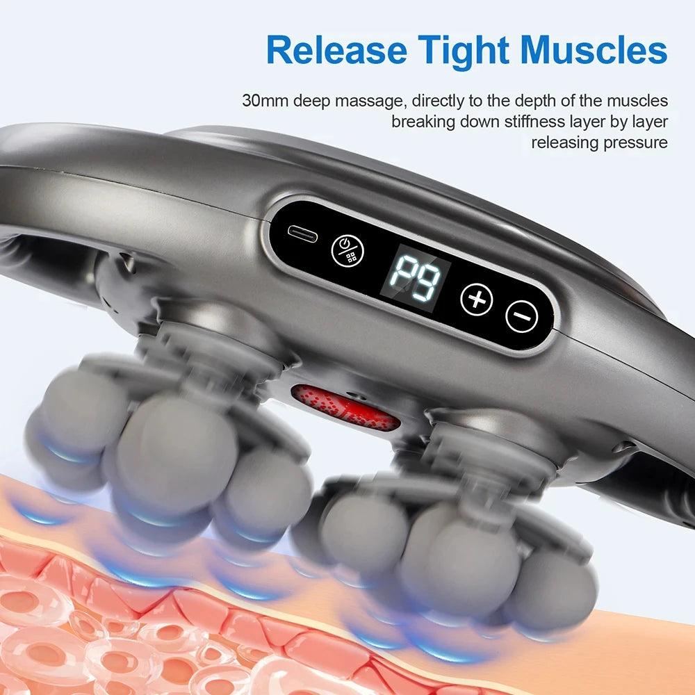 Pistolet de Massage 22 Têtes — Puissance Professionnelle 60kg